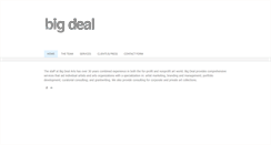 Desktop Screenshot of bigdealarts.com